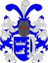 Jan Bazala: V modro-stříbrně vlevo cimbuřovitě polceném štítě hoblík, převýšený korunou, vše stříbrné, vpravo modrý brk. Na kbelíkové přilbě s točenicí a přikryvadly modrostříbrnými tři pštrosí pera, stříbrné mezi modrými.