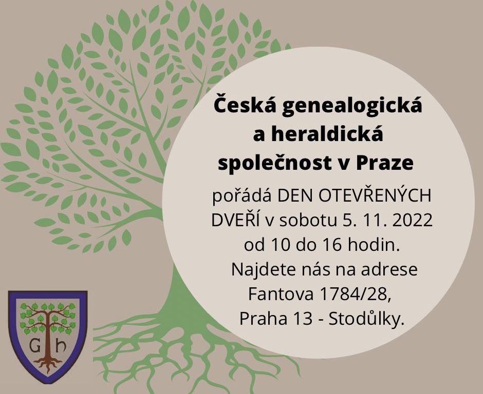 Den otevřených dveří 5.11.2022 v kanceláři ve Stodůlkách od 10-16h