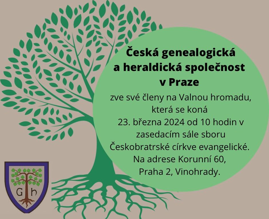 Valná hromada se uskuteční v sobotu 23.3.2024 od 10h